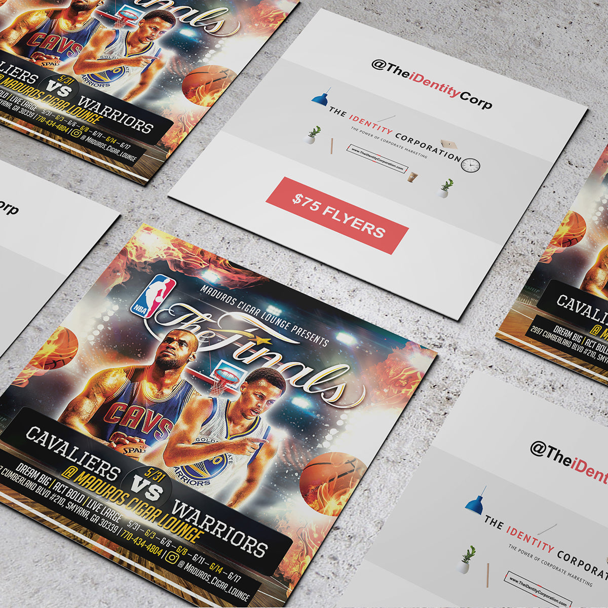 Printed Postcard Flyers